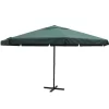 vidaXL Lawn & Garden*16' Parasol Green Aluminum