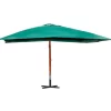 vidaXL Lawn & Garden*Floating Parasol Melia 118.1