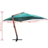 vidaXL Lawn & Garden*Floating Parasol Melia 118.1