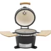 vidaXL Kitchen & Dining*Kamado Barbecue Grill Smoker Ceramic 17.3