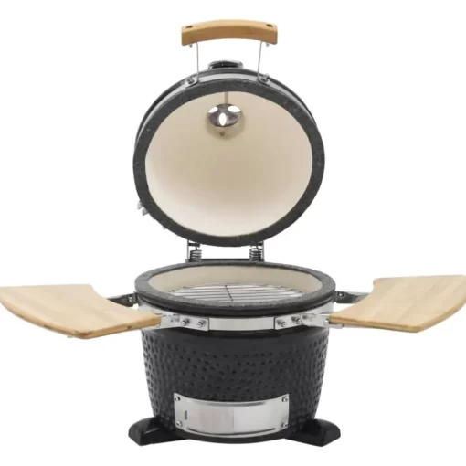 vidaXL Kitchen & Dining*Kamado Barbecue Grill Smoker Ceramic 17.3"