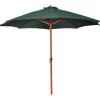 vidaXL Lawn & Garden*Parasol Green 101.6