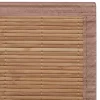 vidaXL Decor*Rectangular Brown Bamboo Rug 31.5