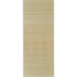 vidaXL Decor*Rectangular Natural Bamboo Rug 31.5" X 78.7"