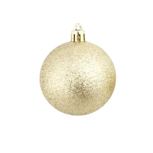 vidaXL Decor* 100 Piece Christmas Ball Set 1.2"/1.6"/2.4" Gold