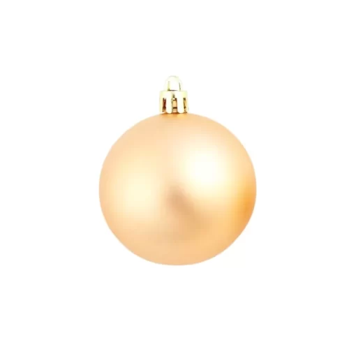 vidaXL Decor* 100 Piece Christmas Ball Set 1.2"/1.6"/2.4" Rose/Gold