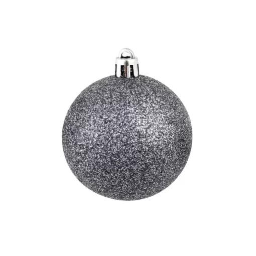 vidaXL Decor* 100 Piece Christmas Ball Set 1.2"/1.6"/2.4" White/Gray