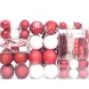 vidaXL Decor* 108 Piece Christmas Bauble Set Red And White