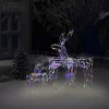 vidaXL Decor* 3 Piece Christmas Light Display Reindeers 229 Leds