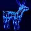 vidaXL Decor* 3 Piece Christmas Light Display Reindeers 229 Leds