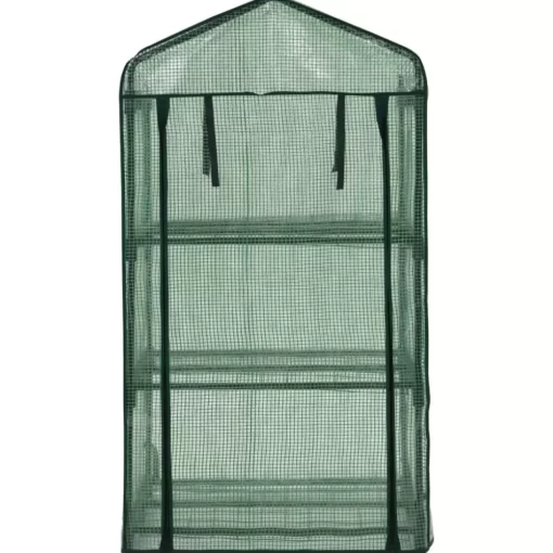 vidaXL Lawn & Garden* 3-Tier Mini Greenhouse 27.2"X19.3"X49.2"