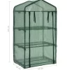 vidaXL Lawn & Garden* 3-Tier Mini Greenhouse 27.2