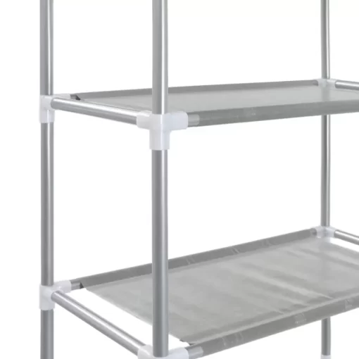 vidaXL Bathroom Accessories* 3-Tier Storage Rack Over Toilet Silver 20.9"X11"X66.5"