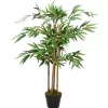 vidaXL Decor* Artificial Bamboo Plant Twiggy With Pot 35.4