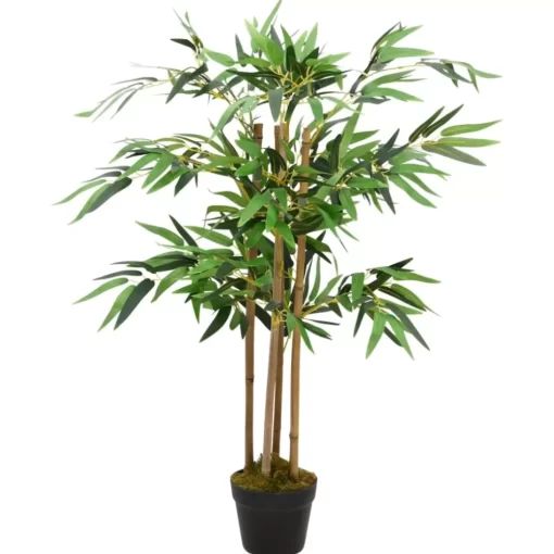 vidaXL Decor* Artificial Bamboo Plant Twiggy With Pot 35.4"