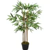 vidaXL Decor* Artificial Bamboo Plant Twiggy With Pot 35.4