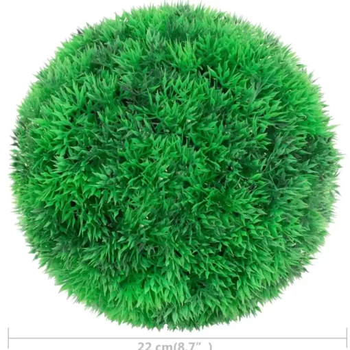 vidaXL Decor* Artificial Boxwood Balls 2 Pcs 8.7"