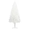 vidaXL Decor* Artificial Christmas Tree Lifelike Needles White 4 Ft