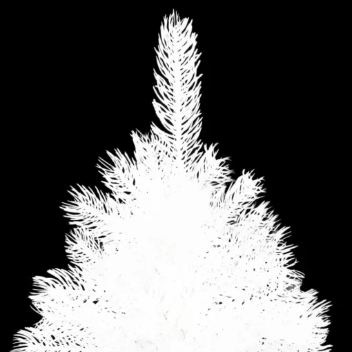 vidaXL Decor* Artificial Christmas Tree Lifelike Needles White 4 Ft