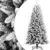 vidaXL Decor* Artificial Christmas Tree With Flocked Snow 47.2