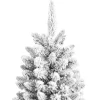 vidaXL Decor* Artificial Christmas Tree With Flocked Snow 47.2