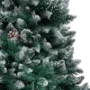 vidaXL Decor* Artificial Christmas Tree With Leds&Ball Set&Pine Cones 59.1