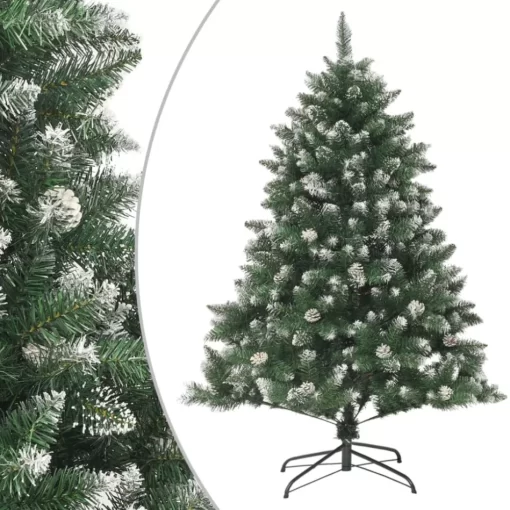 vidaXL Decor* Artificial Christmas Tree With Stand 47.2" Pvc