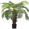 vidaXL Decor* Artificial Cycas Palm With Pot 35.4