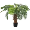 vidaXL Decor* Artificial Cycas Palm With Pot 35.4