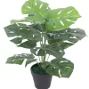 vidaXL Decor* Artificial Monstera Plant With Pot 17.7