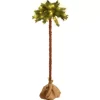 vidaXL Decor* Artificial Palm Tree With Leds 47.2