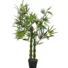 vidaXL Decor* Artificial Plant Bamboo With Pot Green 43.3