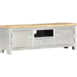 vidaXL Tv Benches & Tv Stands* Aviator Tv Stand 47.2"X11.8"X15.7" Solid Wood Mango