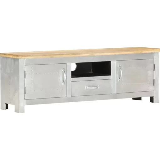 vidaXL Tv Benches & Tv Stands* Aviator Tv Stand 47.2"X11.8"X15.7" Solid Wood Mango