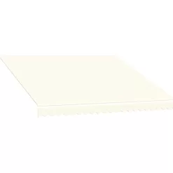 vidaXL Lawn & Garden* Awning Top Sunshade Canvas Cream 118.1"X98.4"