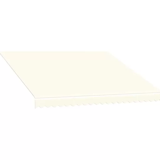 vidaXL Lawn & Garden* Awning Top Sunshade Canvas Cream 118.1"X98.4"