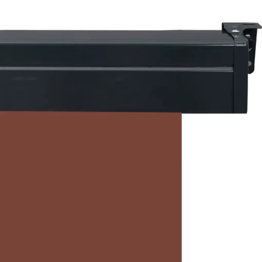 vidaXL Lawn & Garden* Balcony Side Awning 55.1"X98.4" Brown