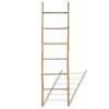 vidaXL Bathroom Accessories* Bamboo Towel Ladder With 6 Rungs