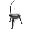 vidaXL Kitchen & Dining* Bbq Stand Charcoal Barbecue Hang Round