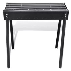 vidaXL Kitchen & Dining* Bbq Stand Charcoal Barbecue Square 30" X 11"