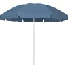 vidaXL Lawn & Garden* Beach Umbrella Blue 94.5