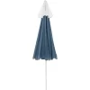 vidaXL Lawn & Garden* Beach Umbrella Blue 94.5