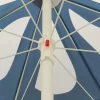 vidaXL Lawn & Garden* Beach Umbrella Blue 94.5