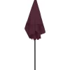 vidaXL Lawn & Garden* Beach Umbrella Bordeaux Red 70.9