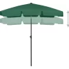 vidaXL Lawn & Garden* Beach Umbrella Green 70.9