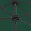 vidaXL Lawn & Garden* Beach Umbrella Green 70.9