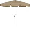 vidaXL Lawn & Garden* Beach Umbrella Taupe 70.9