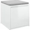 vidaXL Household Supplies* Box Drawer High Gloss White 15.9