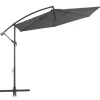 vidaXL Lawn & Garden* Cantilever Umbrella With Aluminum Pole 118.1