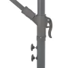 vidaXL Lawn & Garden* Cantilever Umbrella With Aluminum Pole 118.1